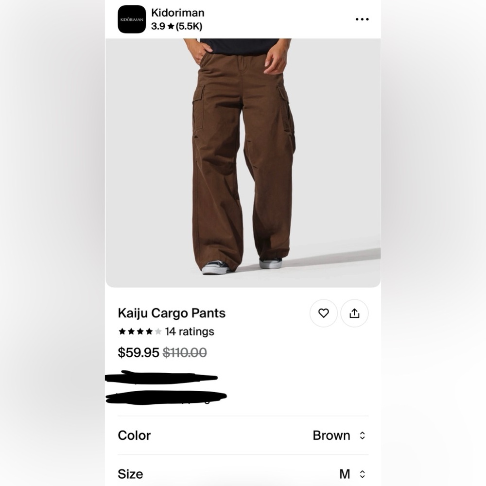 Kaiju Cargo Pants